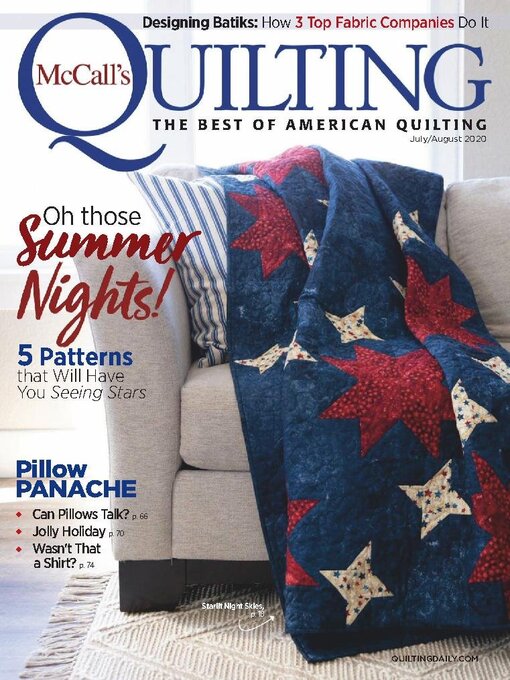 Title details for McCall's Quilting by Peak Media Properties, LLC - Available